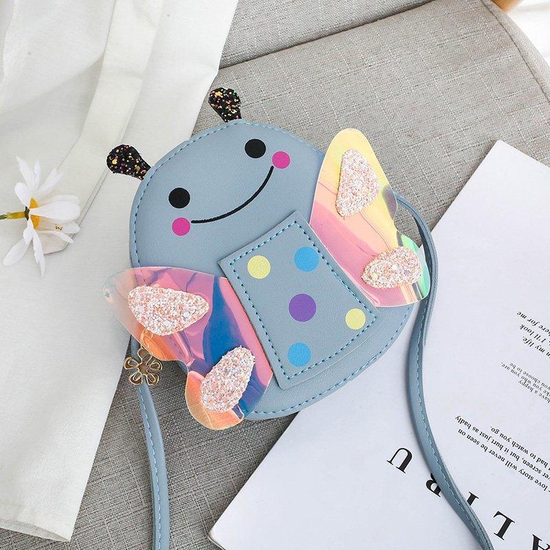 2024 Trendy Children's Bee Crossbody Bag - Cute Cartoon Shoulder & Coin Bag for Girls