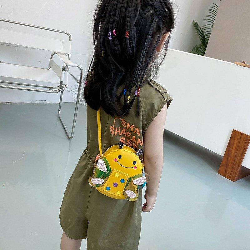 2024 Trendy Children's Bee Crossbody Bag - Cute Cartoon Shoulder & Coin Bag for Girls
