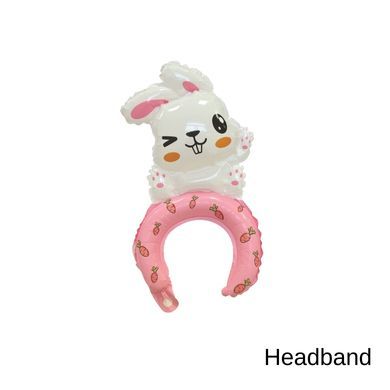 Children Head Balloons with Free Straws Kids Party Gift