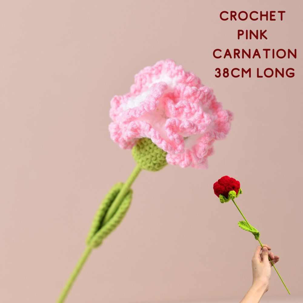 Rose Carnation Soap Flower