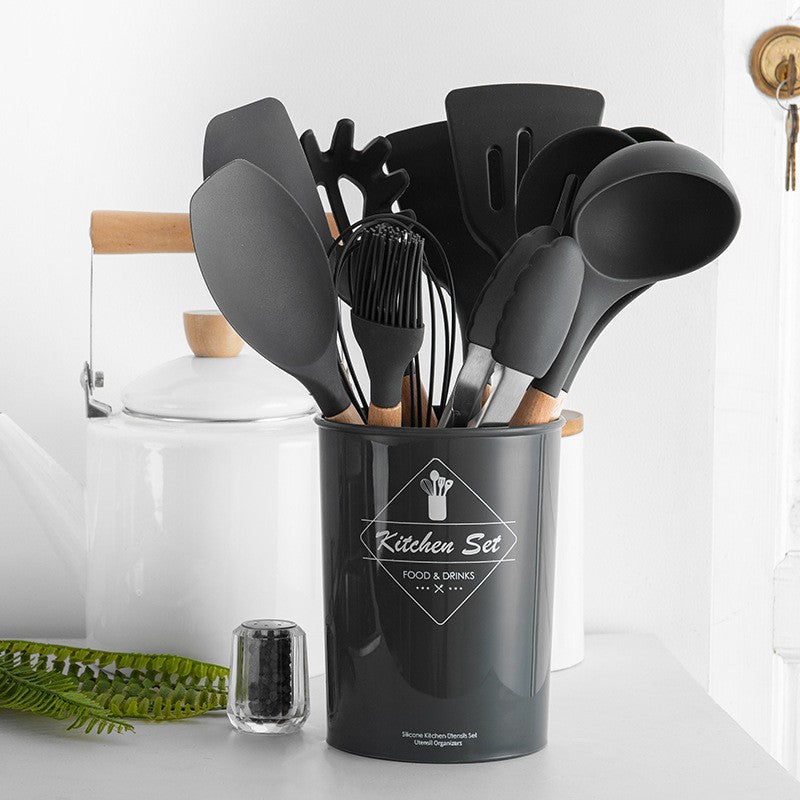11pcs Silicone Kitchenware Cooking Utensils Set