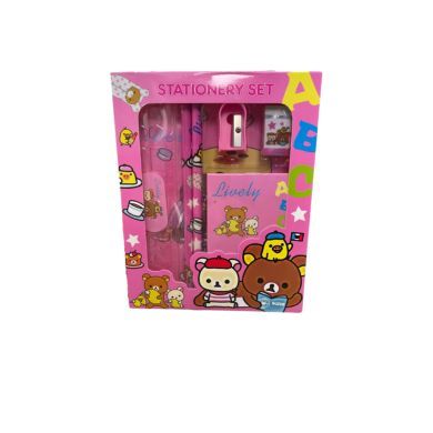 Cute Cartoon Stationery Set