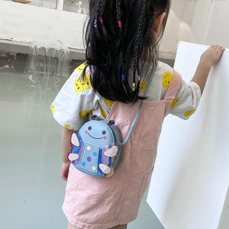2024 Trendy Children's Bee Crossbody Bag - Cute Cartoon Shoulder & Coin Bag for Girls
