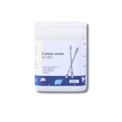 Double-Ended Baby Cotton Swabs