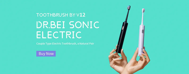 Toothbrush by v.12. Dr. Bei Sonic Electric.