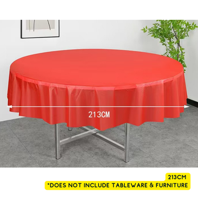 Disposable Waterproof PVC Tablecloth (Low MOQ)