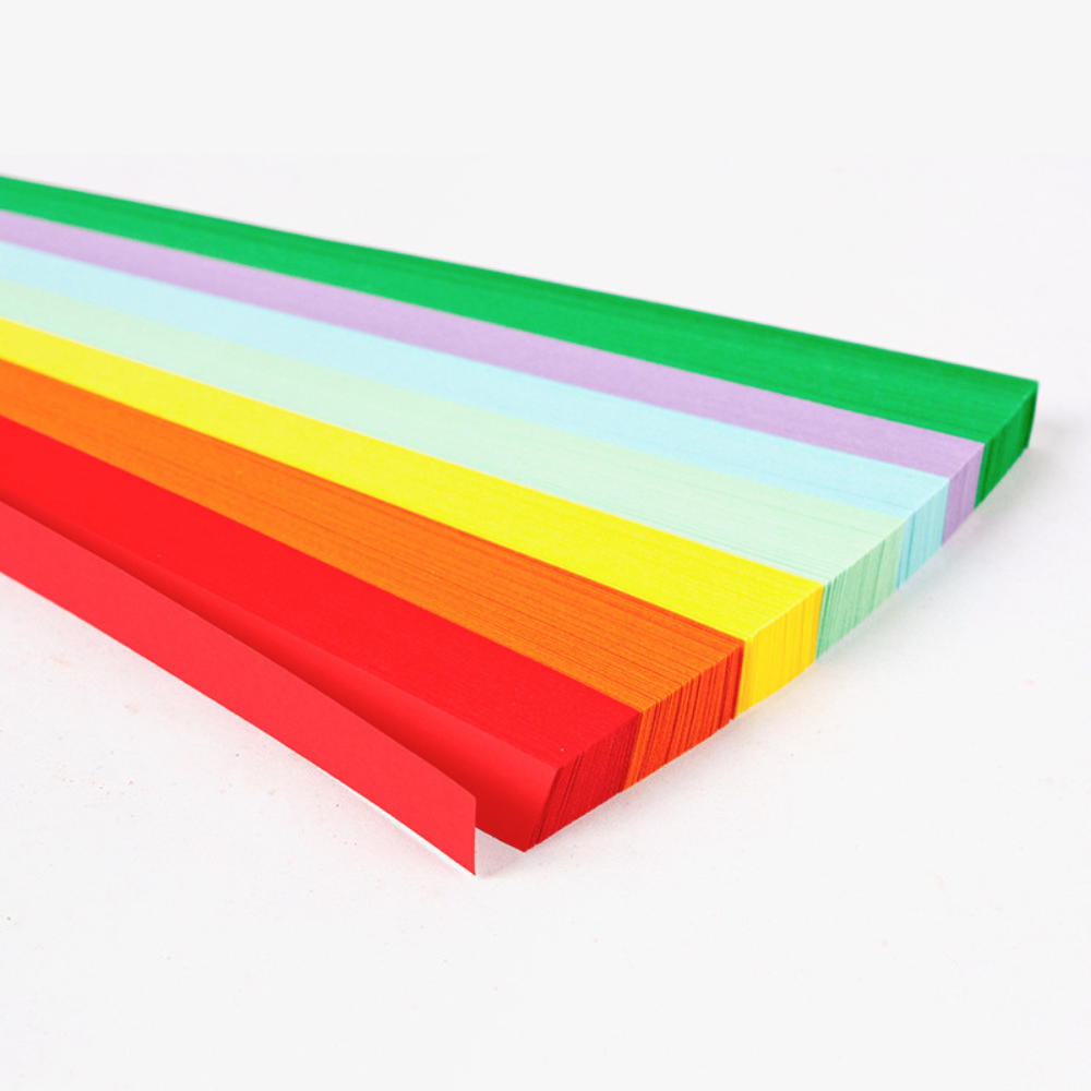 Origami Star Paper Strips