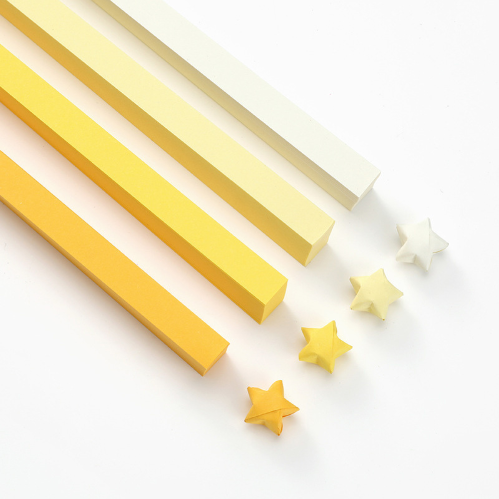 Origami Star Paper Strips
