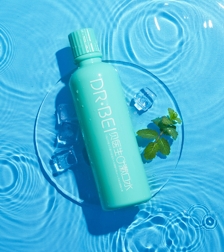 DR.BEI 0+ Mouthwash, 600ml Xiaomi Youpin DR·BEI 0+ 600ml Large Capacity Mouthwash Bamboo Fibre for Refreshing and Clean Breath - Wistech Singapore