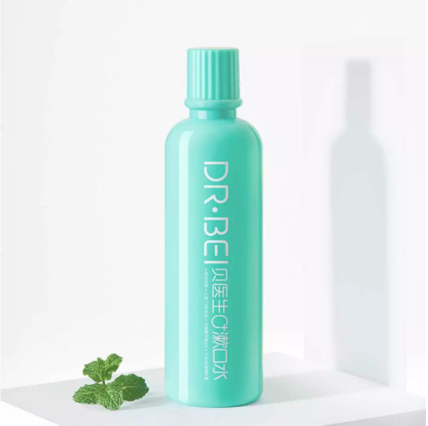 DR.BEI 0+ Mouthwash, 600ml Xiaomi Youpin DR·BEI 0+ 600ml Large Capacity Mouthwash Bamboo Fibre for Refreshing and Clean Breath - Wistech Singapore