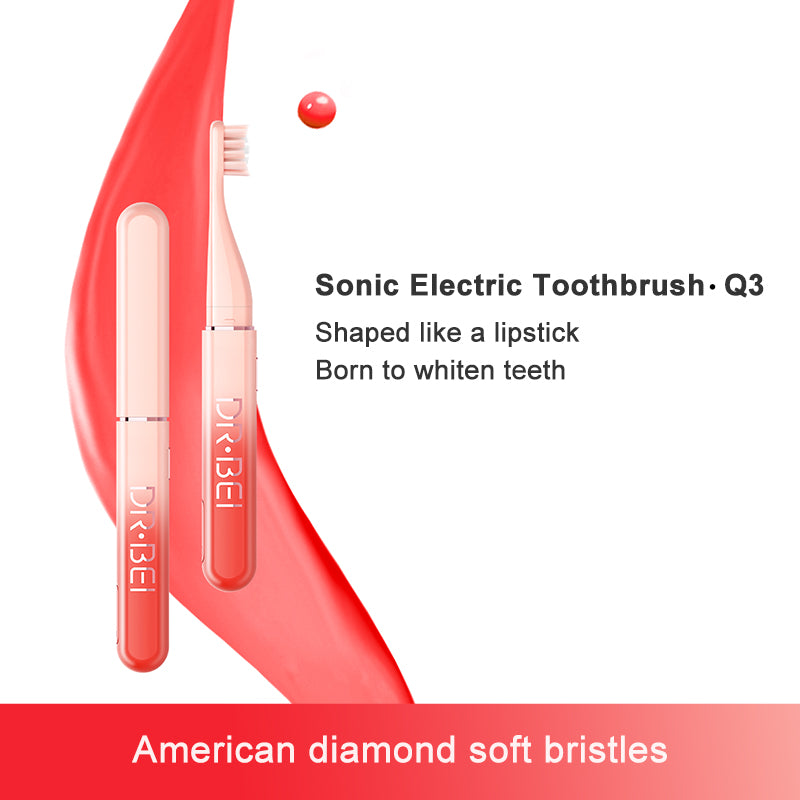 Xiaomi Dr.Bei Sonic Electric Toothbrush Q3 (Lipstick) - Wistech Singapore