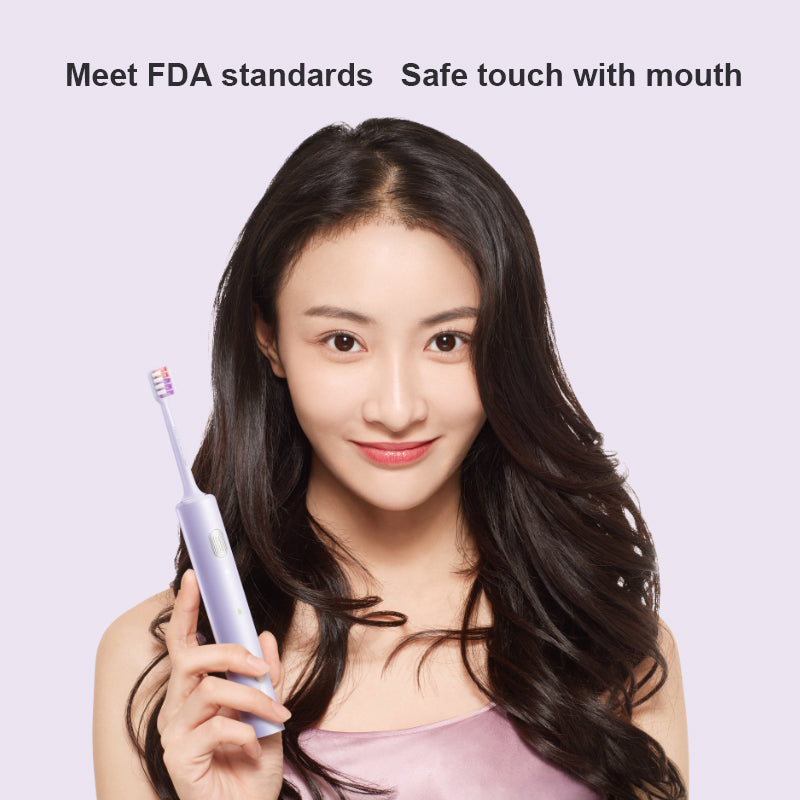 Xiaomi Dr.Bei Sonic Electric Toothbrush Head (Violet Gold) 3pcs - Wistech Singapore