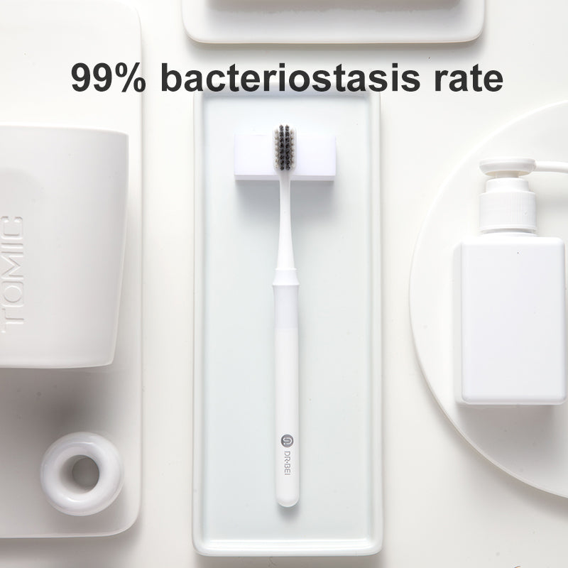 Xiaomi Dr.Bei Bass Toothbrush (Bamboo) 2pcs - Wistech Singapore