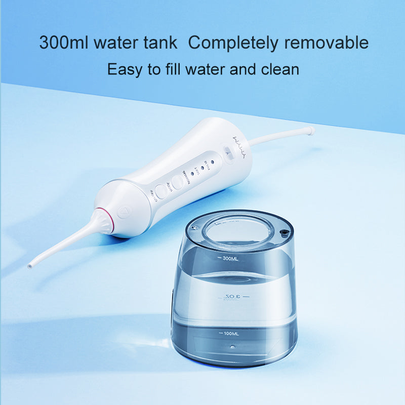 Xiaomi DR·BEI YMYM Water Flosser YF3 Oral Irrigator USB Rechargeable Portable Dental Water Jet 300ML Water Tank Waterproof Cleane - Wistech Singapore