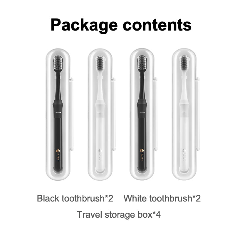 DB Bass Toothbrush (Bamboo Joint), 4 Pcs - Wistech Singapore
