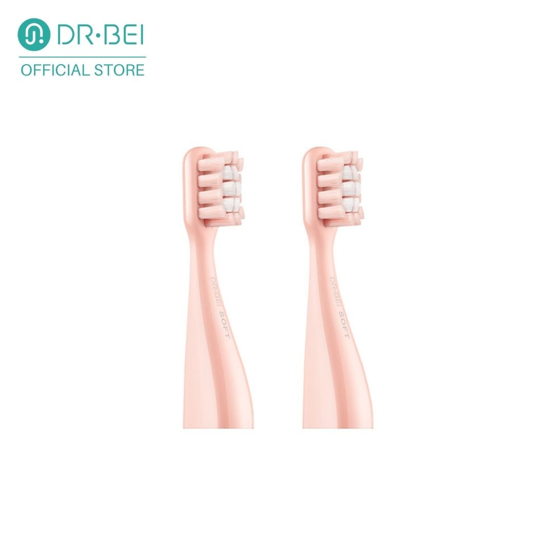 DR.BEI Q3 Toothbrush Heads, 2 Pieces Xiaomi Youpin