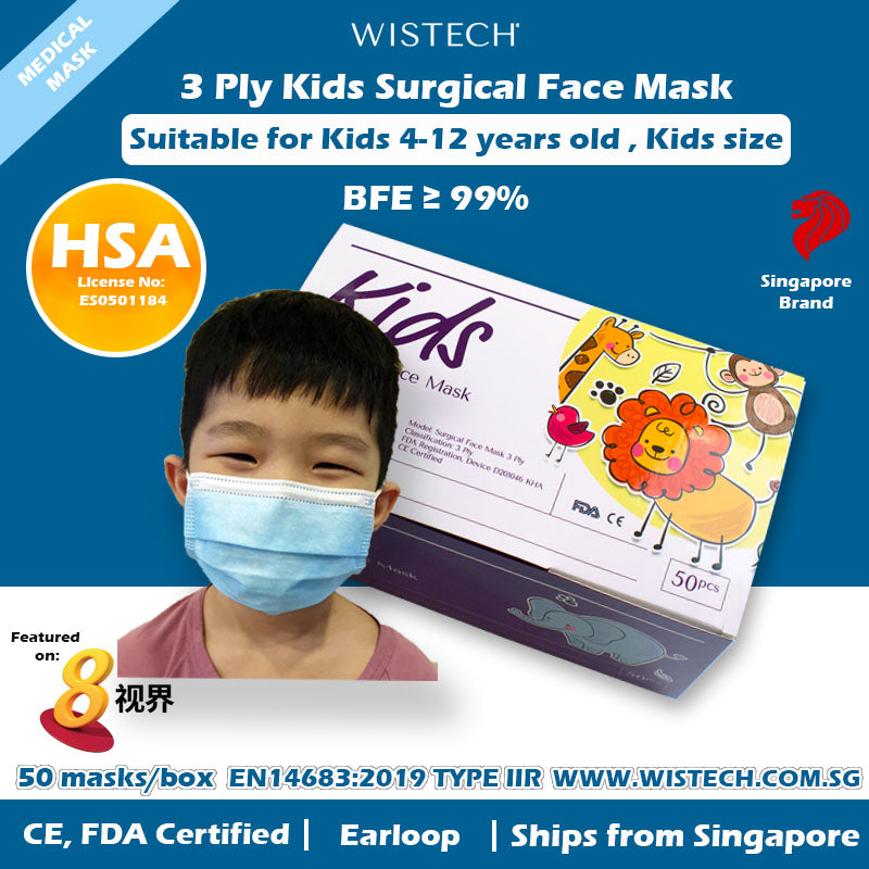 kids blue mask