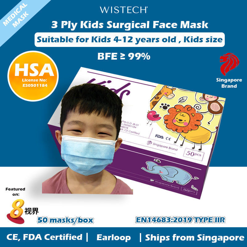 kids blue mask