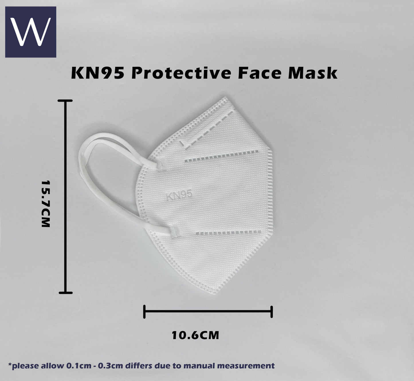 measurementKN95adultmask