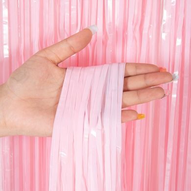 Big Shiny Macaron Foil Curtain Backdrop
