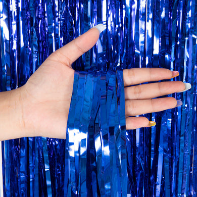 Big Shiny Macaron Foil Curtain Backdrop