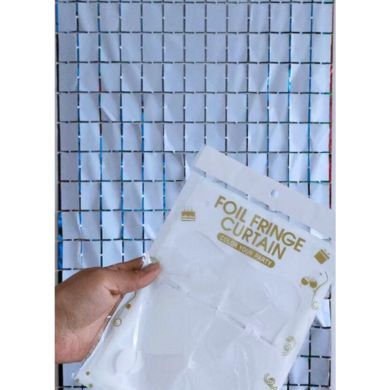 Big Shiny Macaron Foil Curtain Backdrop