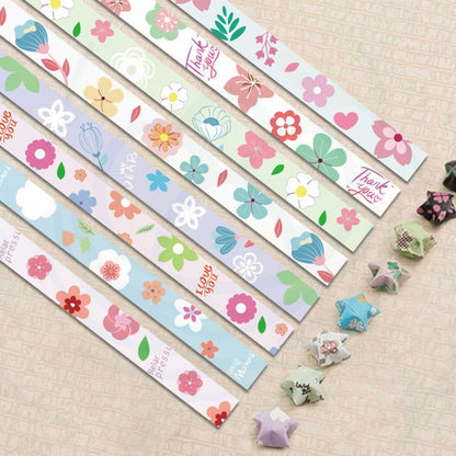 Origami Star Paper Strips