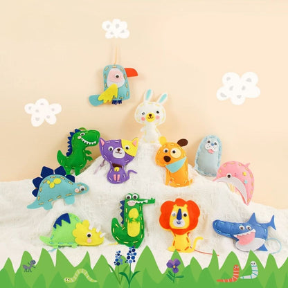 Plush Bag and Charm Sewing Kit