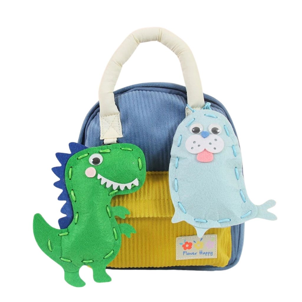Plush Bag and Charm Sewing Kit