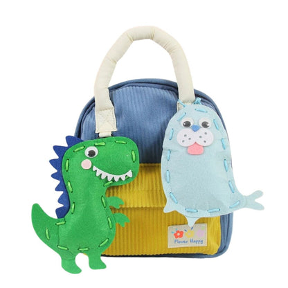 Plush Bag and Charm Sewing Kit