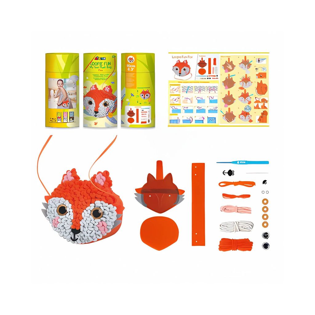 Plush Bag and Charm Sewing Kit
