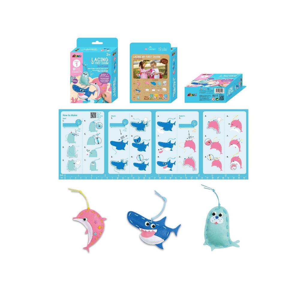 Plush Bag and Charm Sewing Kit