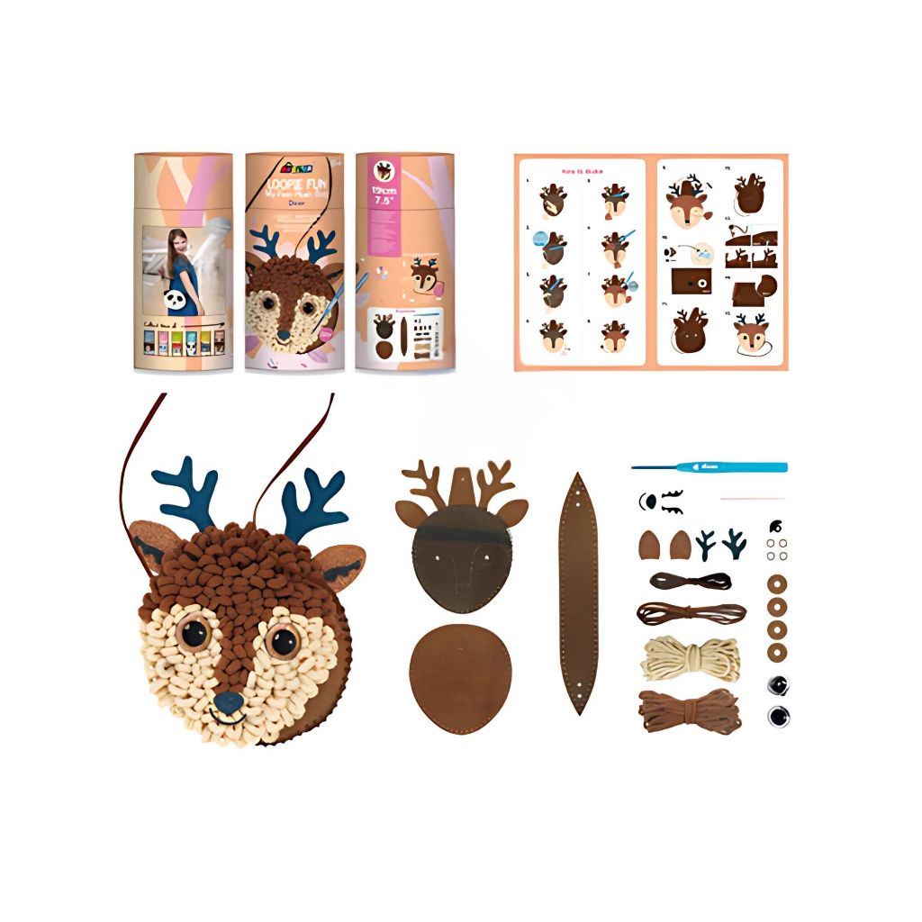 Plush Bag and Charm Sewing Kit