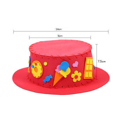 DIY EVA Foam Artwork Kit Button Pom Pom Crafts