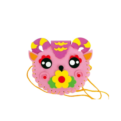 DIY EVA Foam Artwork Kit Button Pom Pom Crafts