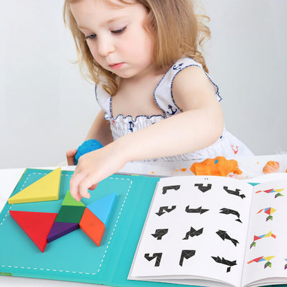 Magnetic Tangram Puzzle