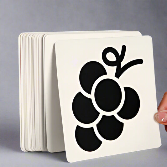 Black & White Baby Flash Cards
