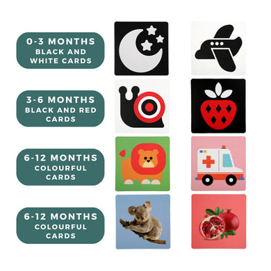 Black & White Baby Flash Cards