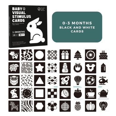 Black & White Baby Flash Cards