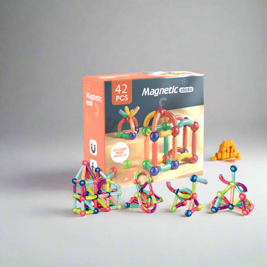 Magnetic Building Sticks Set