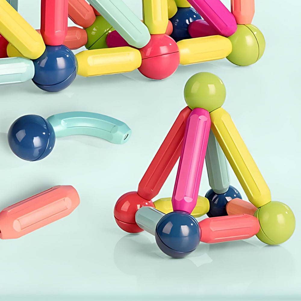 Magnetic Building Sticks Set