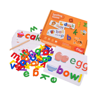 Kindergarten Spelling & Math Game Set