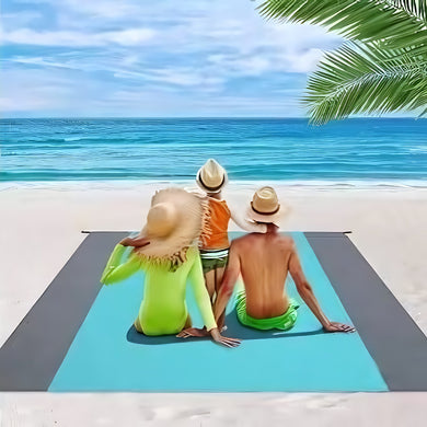 Foldable Beach Toy Set with Shovel & Pail + Mats