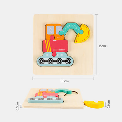 Toddler Wooden 3D Puzzle