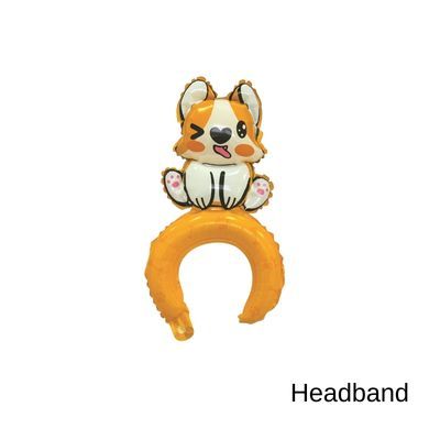 Children Head Balloons with Free Straws Kids Party Gift