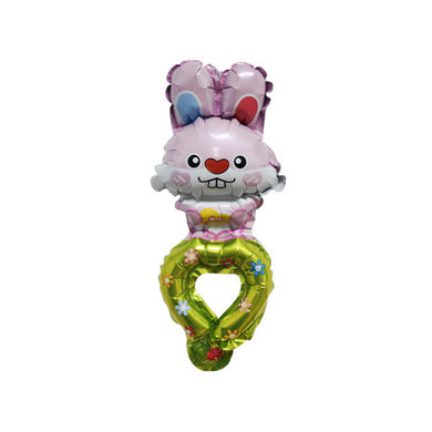 Children Head Balloons with Free Straws Kids Party Gift