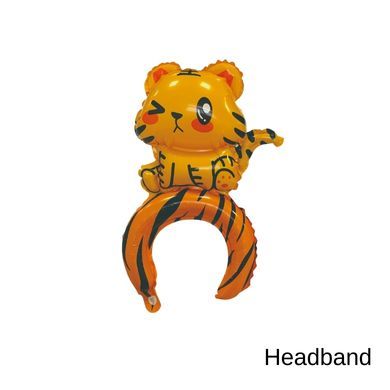 Children Head Balloons with Free Straws Kids Party Gift