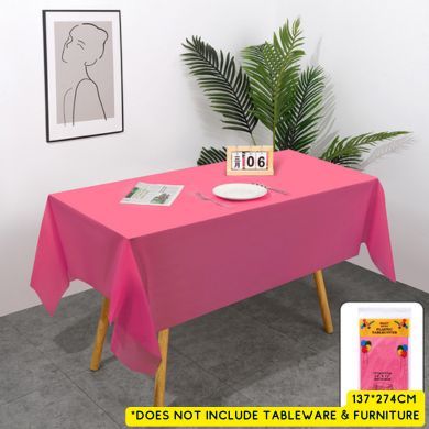 Disposable Waterproof PVC Tablecloth (Low MOQ)