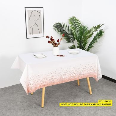 Disposable Waterproof PVC Tablecloth (Low MOQ)