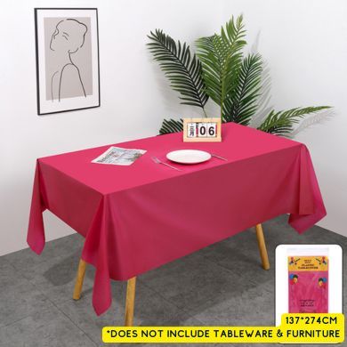 Disposable Waterproof PVC Tablecloth (Low MOQ)